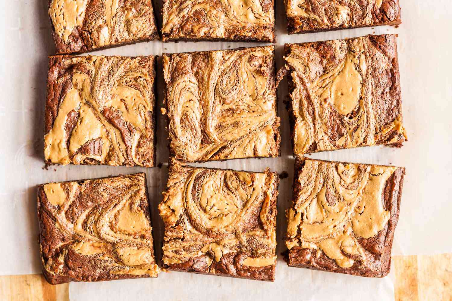 Brownies with peanut butter recipe slice the brownies