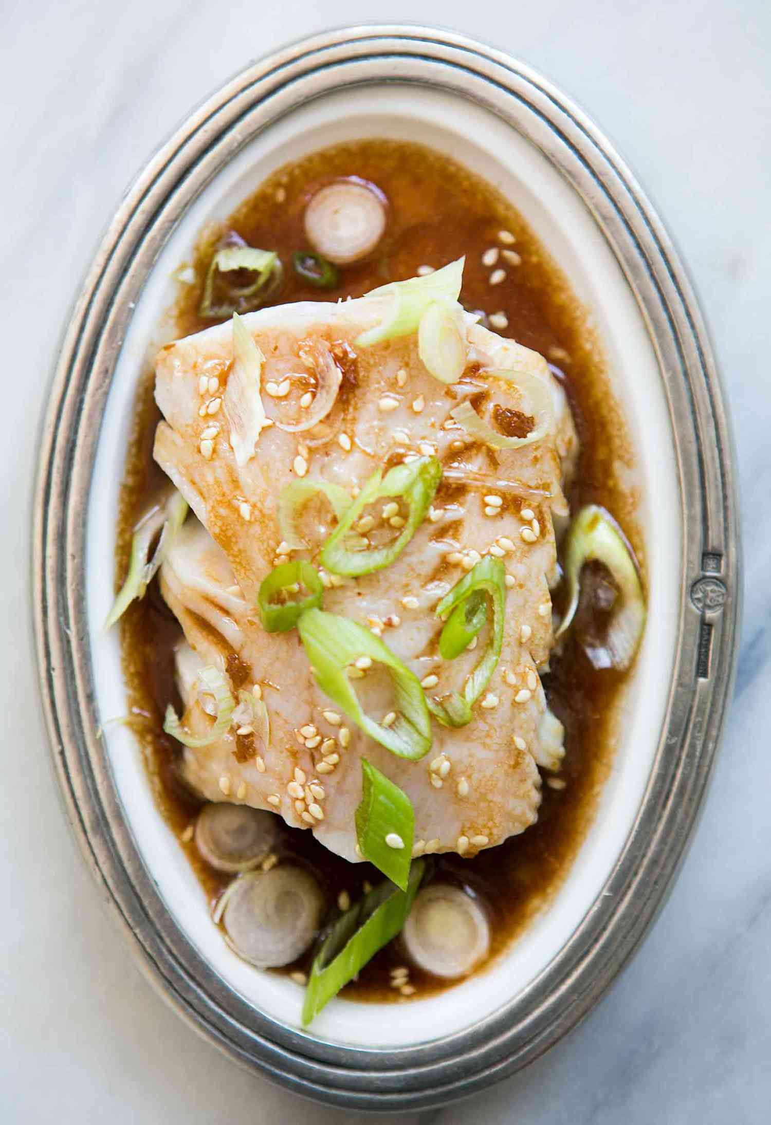 Pan Simmered Pacific Black Cod