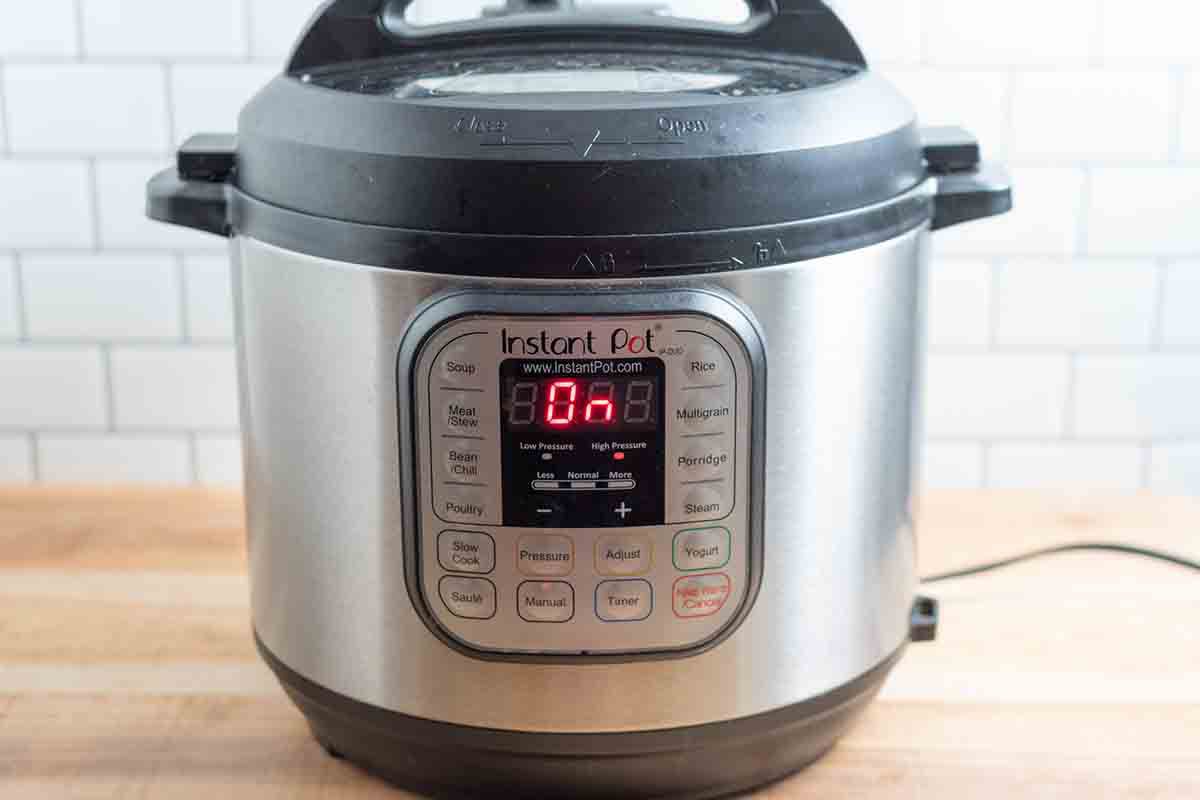 Pressure Cooker Shepherd's Pie - cook the potatoes and filling