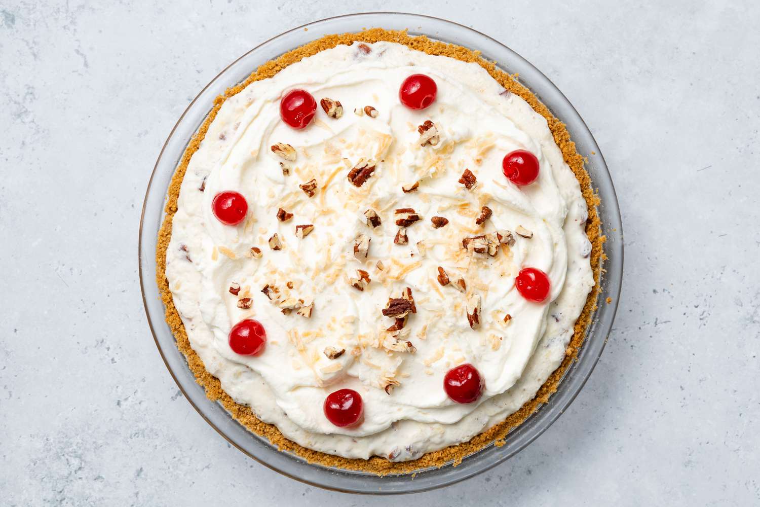 Million Dollar Pie After Decorated With All the Toppings