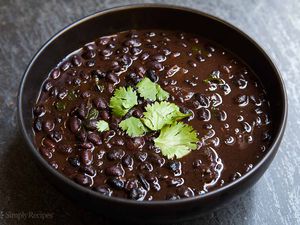 Spicy Citrusy Black Beans