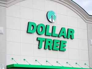 Front facade and sign of a Dollar Tree store
