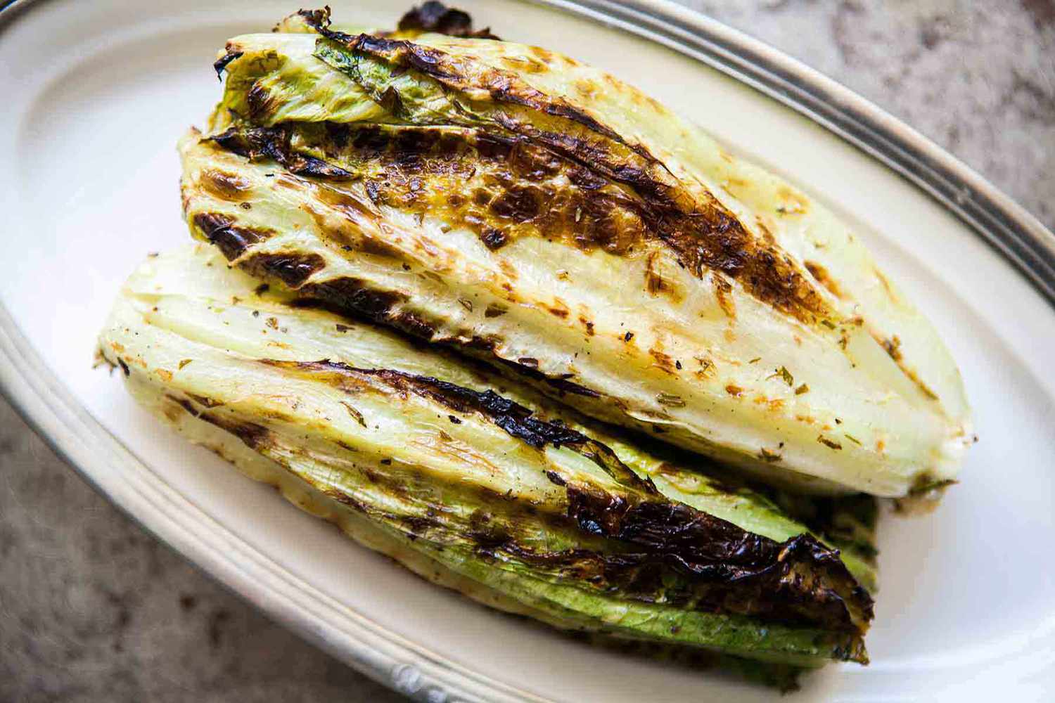 Grilled Romaine Lettuce