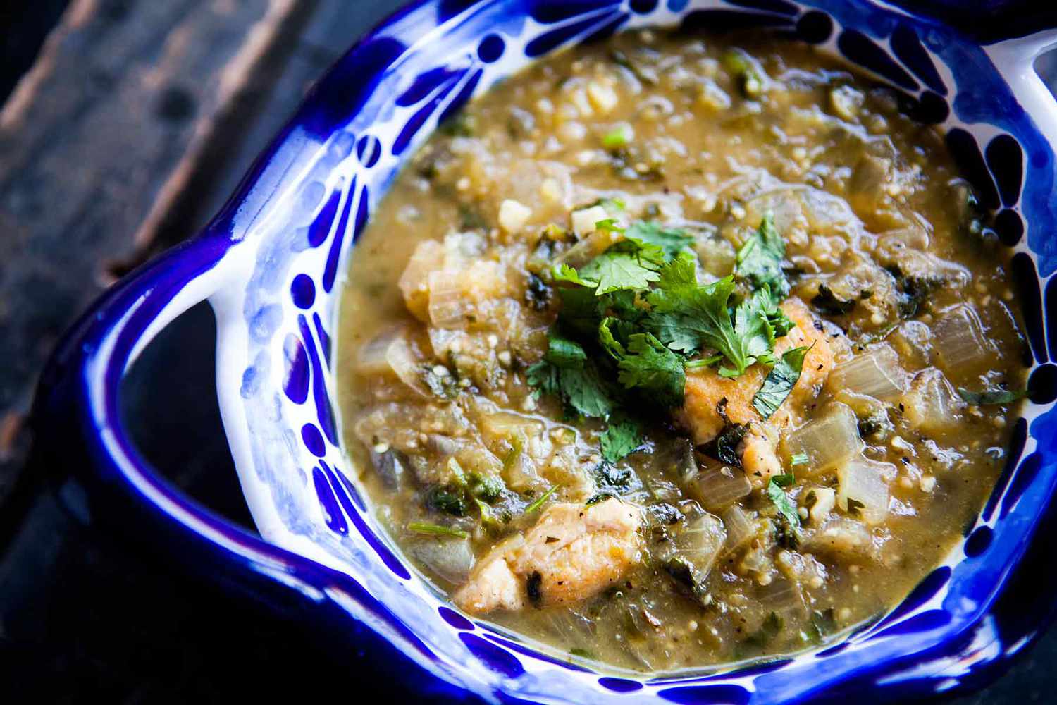Tomatillo Chicken Stew