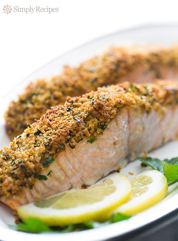 Panko-crusted Salmon
