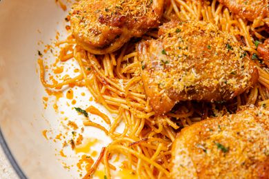 chicken and noodles