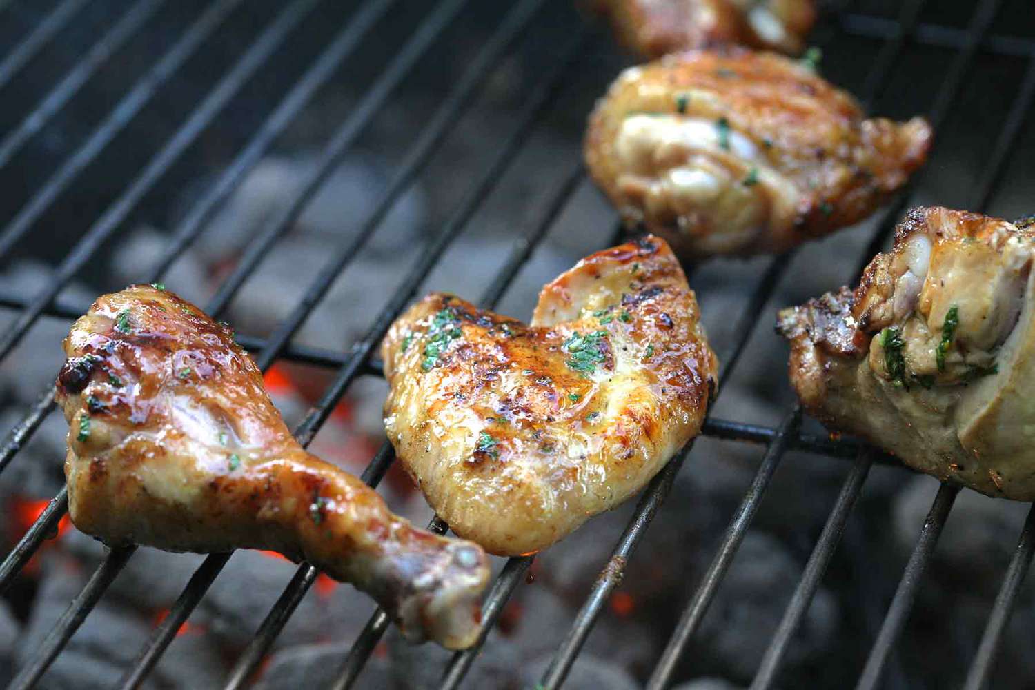 Honey Mint Grilled Chicken