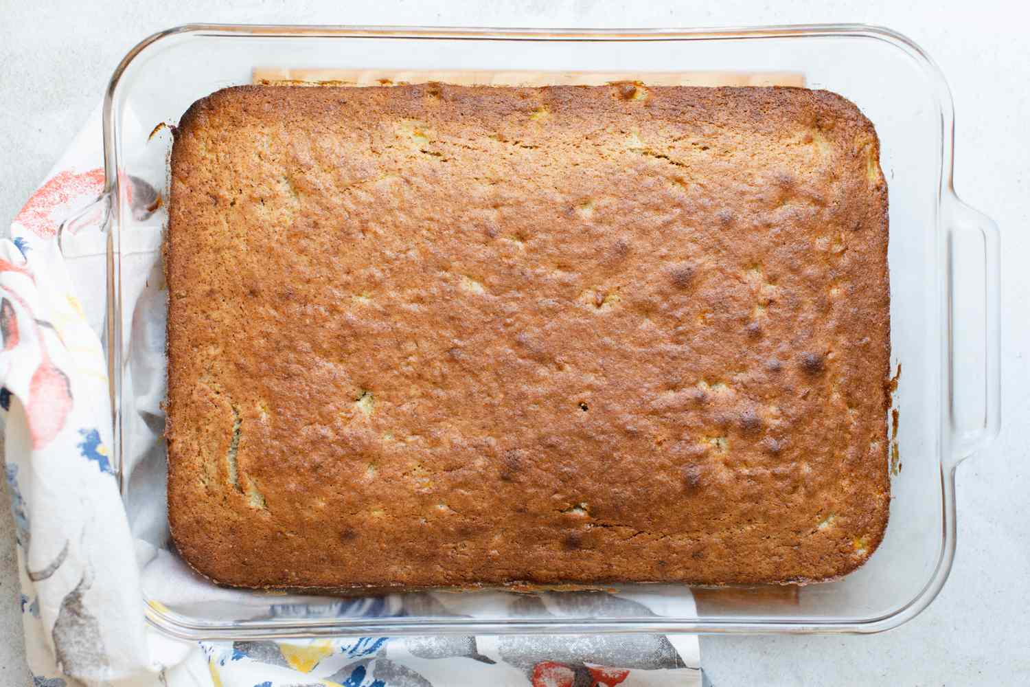 Baked Banana Sheet Cake