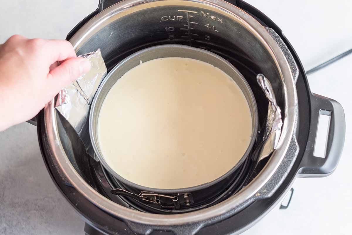 Cheesecake in the Pressure Cooker