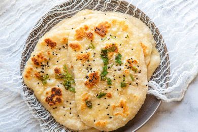 Indian Flatbread fresh from the oven