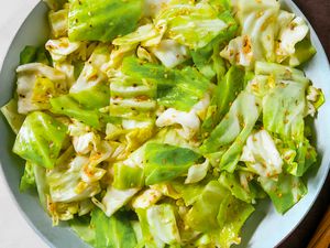 Yamitsuki Cabbage (Japanese izakaya cabbage) on a plate