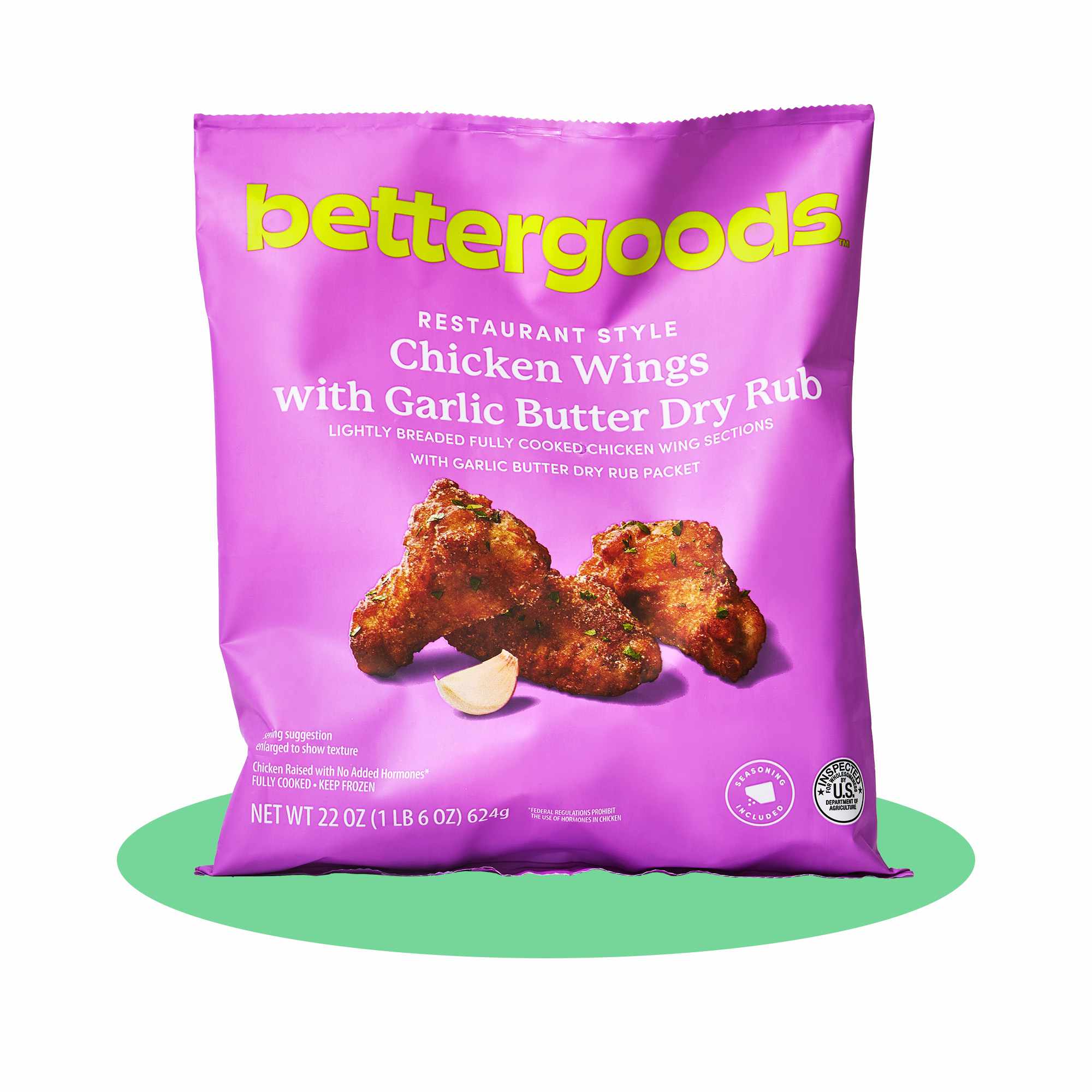 bettergoods Chicken Wings with Garlic Butter Dry Rub