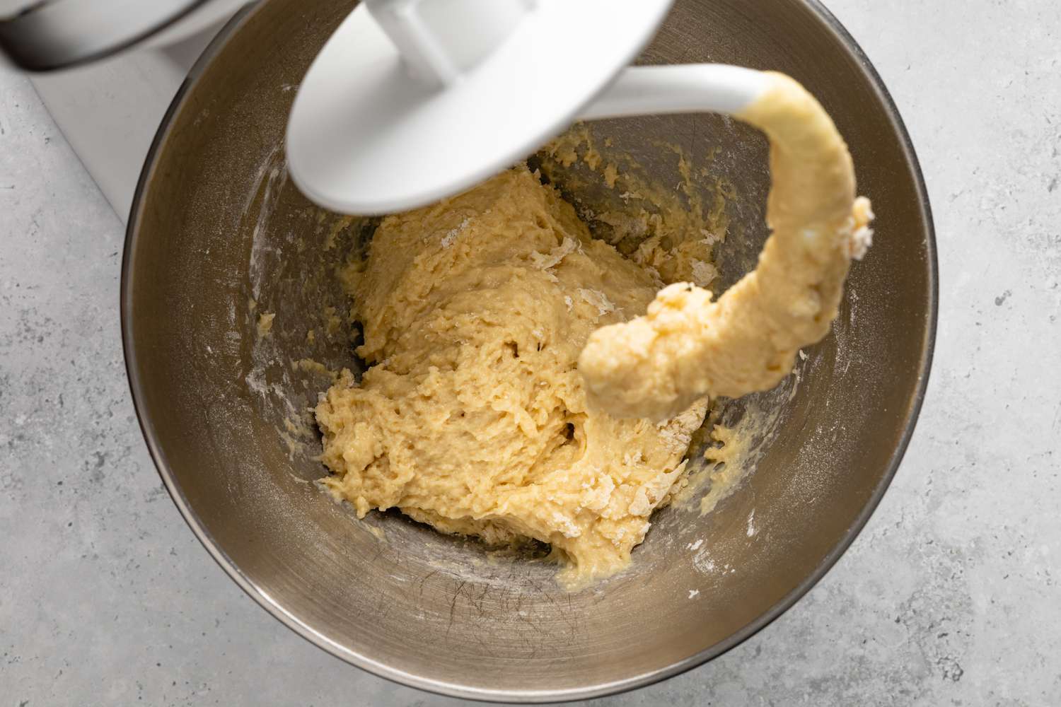 Dough Forming in Stand Mixer for Povitica