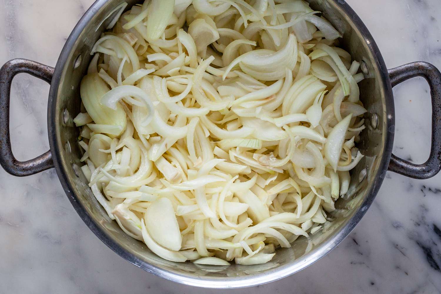 Caramelize the onions.