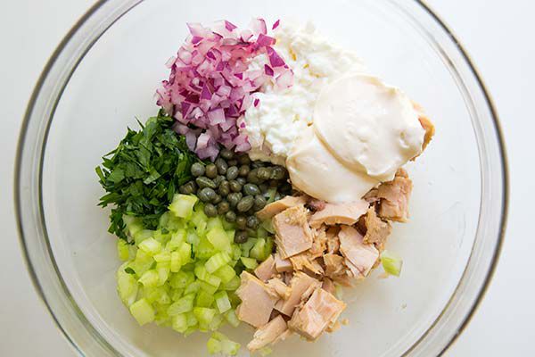 Tuna salad sandwich