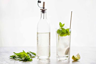 Flavored simple syrups
