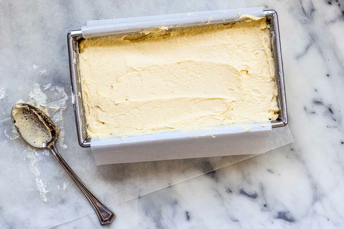 Moist Vanilla Pound Cake from Scratch bake the cake