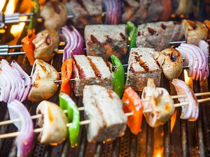 Grilled Tuna Kebabs