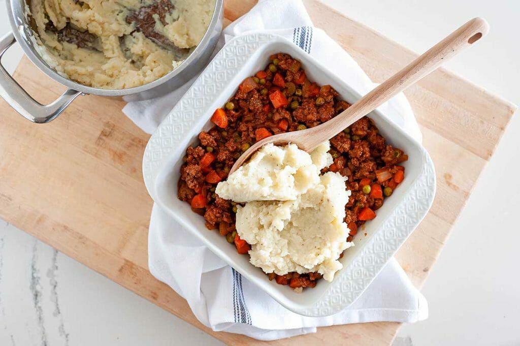 How To make a healthy shepherd's pie with cauliflower