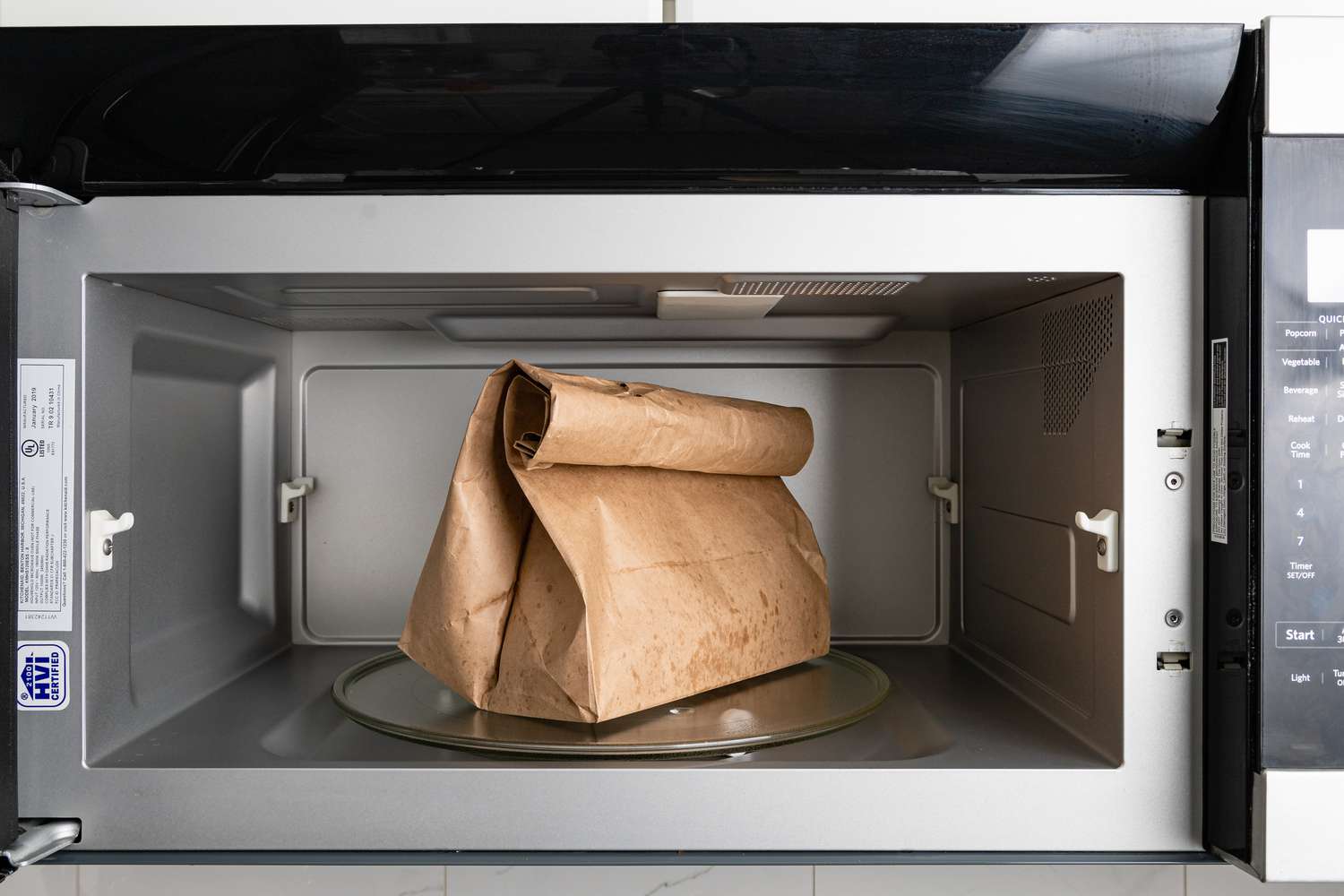 popcorn in microwave