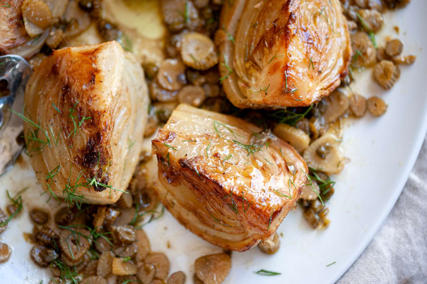 Sautéed fennel.