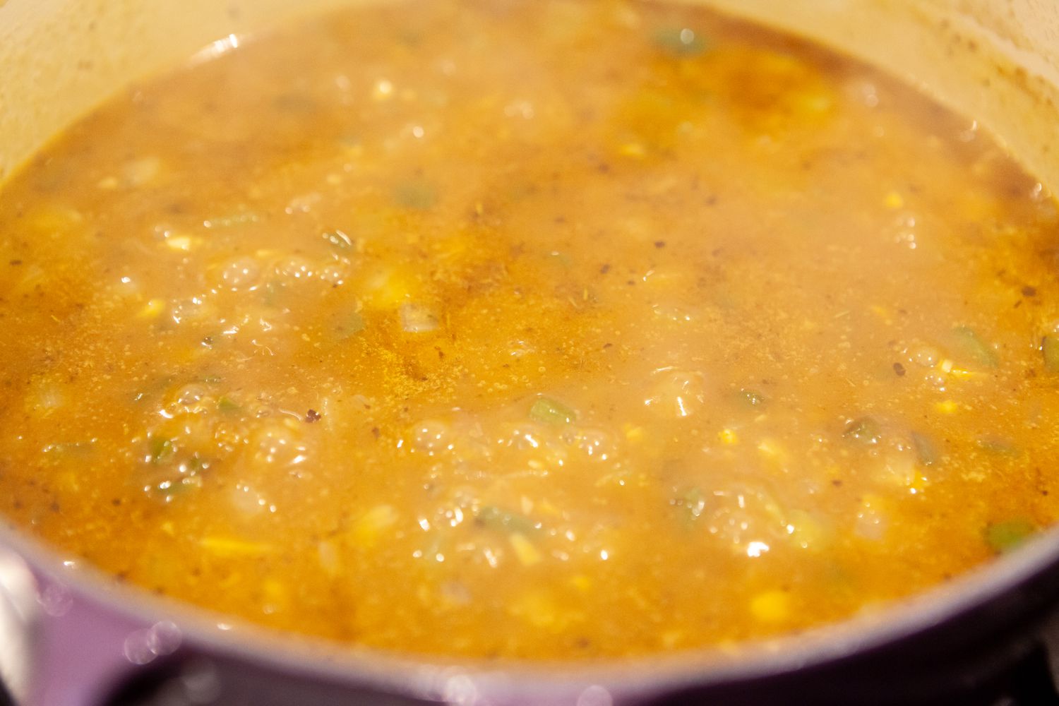 cooking shrimp stock for etouffee