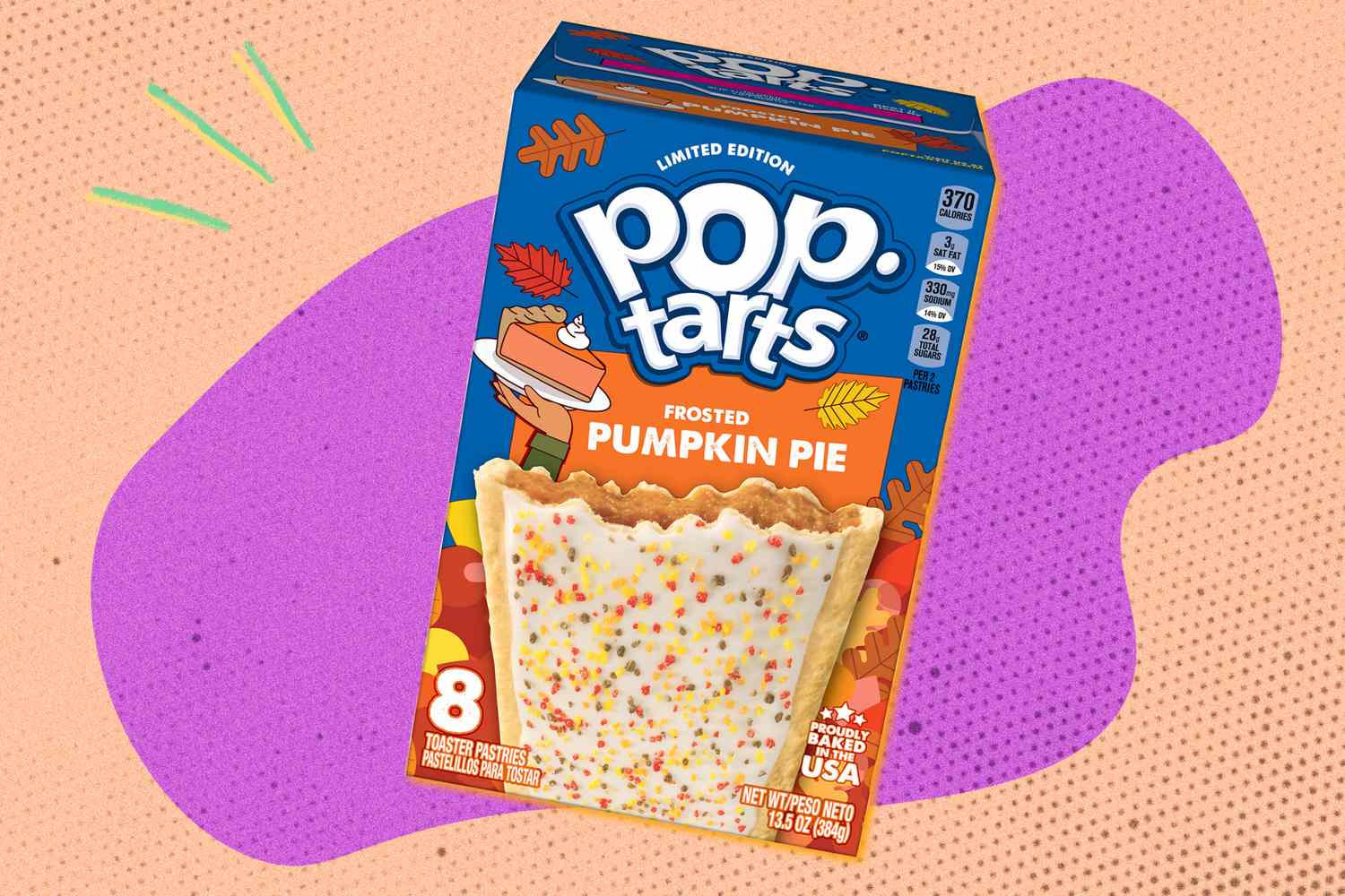 Pop-Tarts Frosted Pumpkin Pie limited edition box