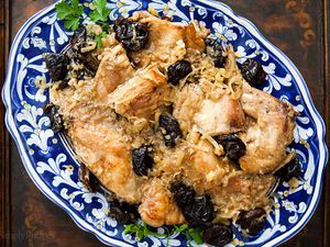 Braised Rabbit with Prunes