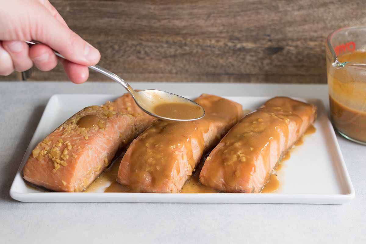 Sous Vide Teriyaki Salmon