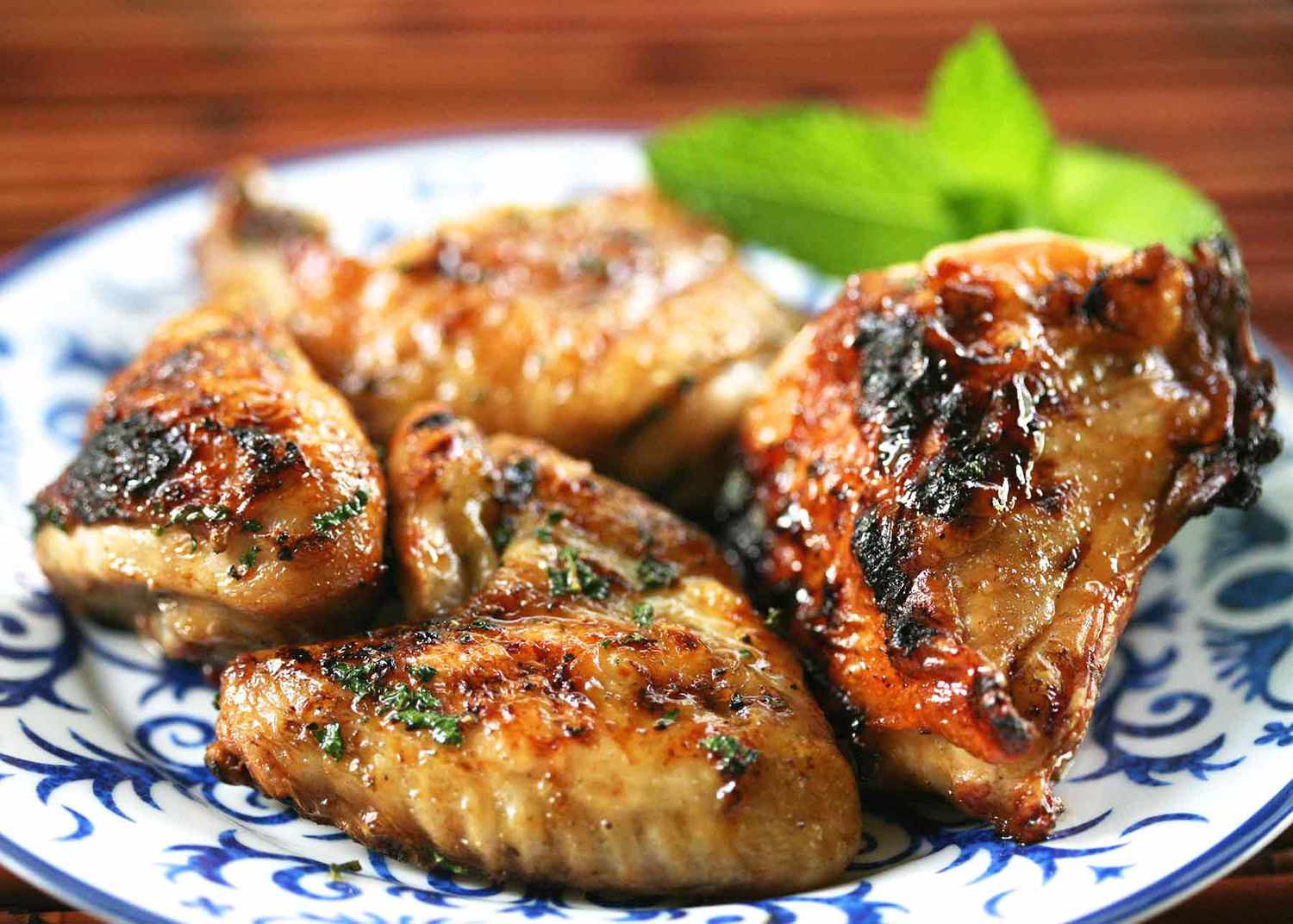 Honey Mint Grilled Chicken