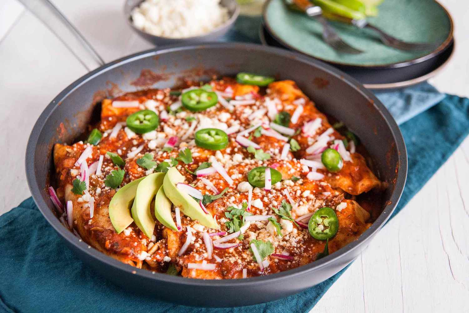 Easy chicken enchilada recipe