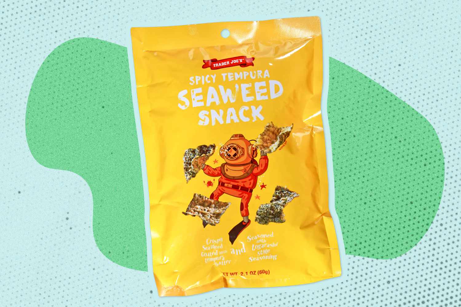 Trader Joe's Spicy Tempura Seaweed Snack