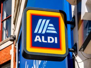 An ALDI sign