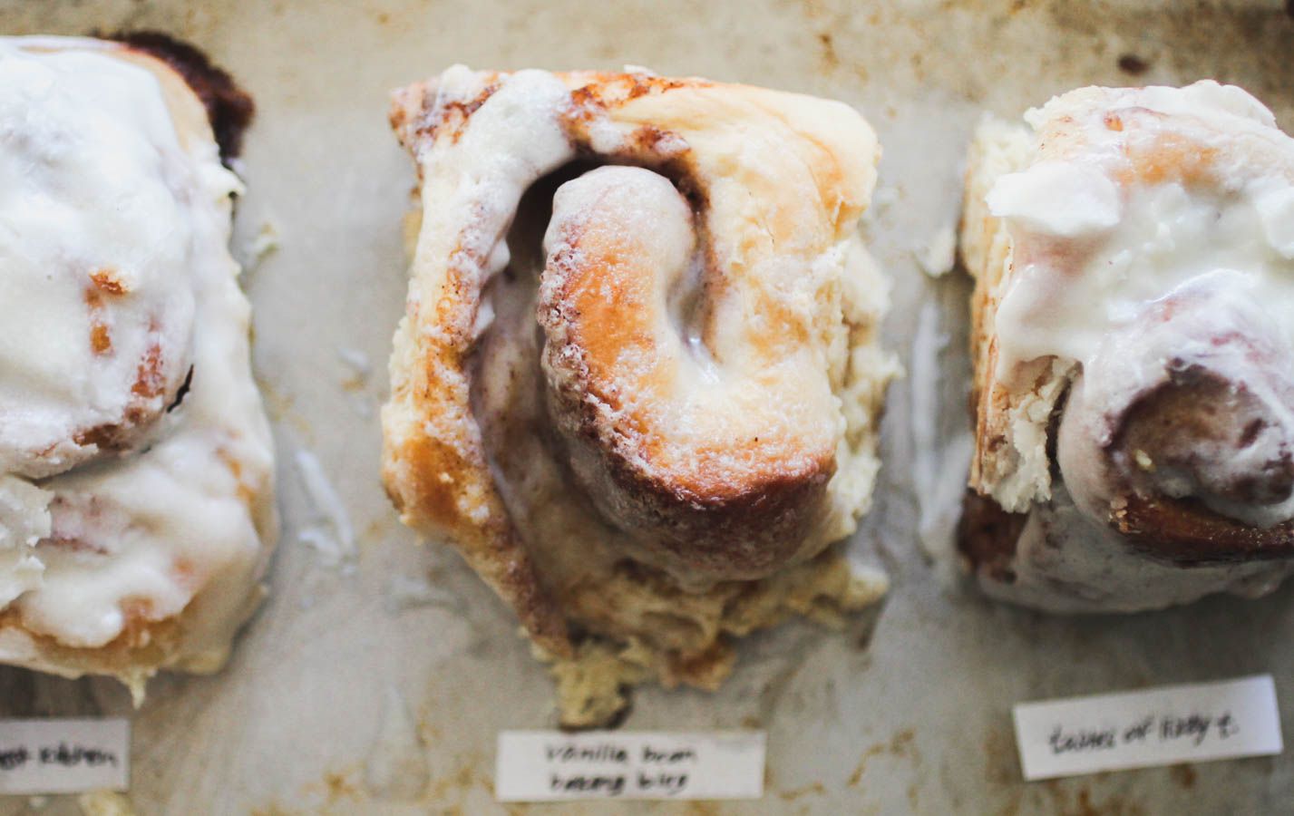 Sarah Kieffer cinnamon bun