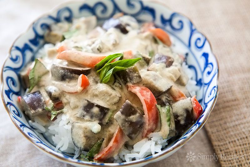 Green Curry Eggplant recipe