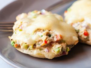 Cheesy Tuna Melt bake until the cheese melts