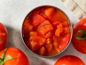 Tomatoes in a can