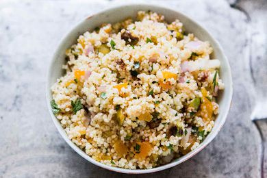 Couscous with Pistachios and Apricots