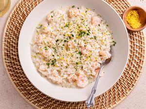 Plate of Shrimp Risotto 