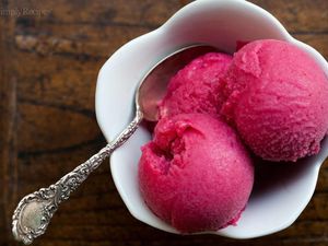 Cranberry Sorbet
