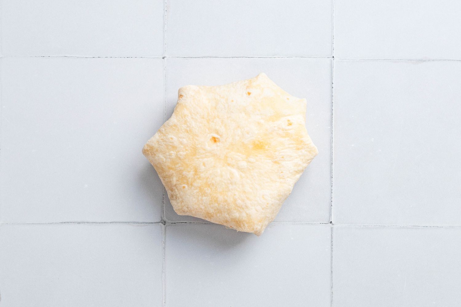 S'mores Crunchwrap Side With No Folds Facing Upwards