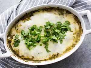 Salsa Verde Chicken Bake