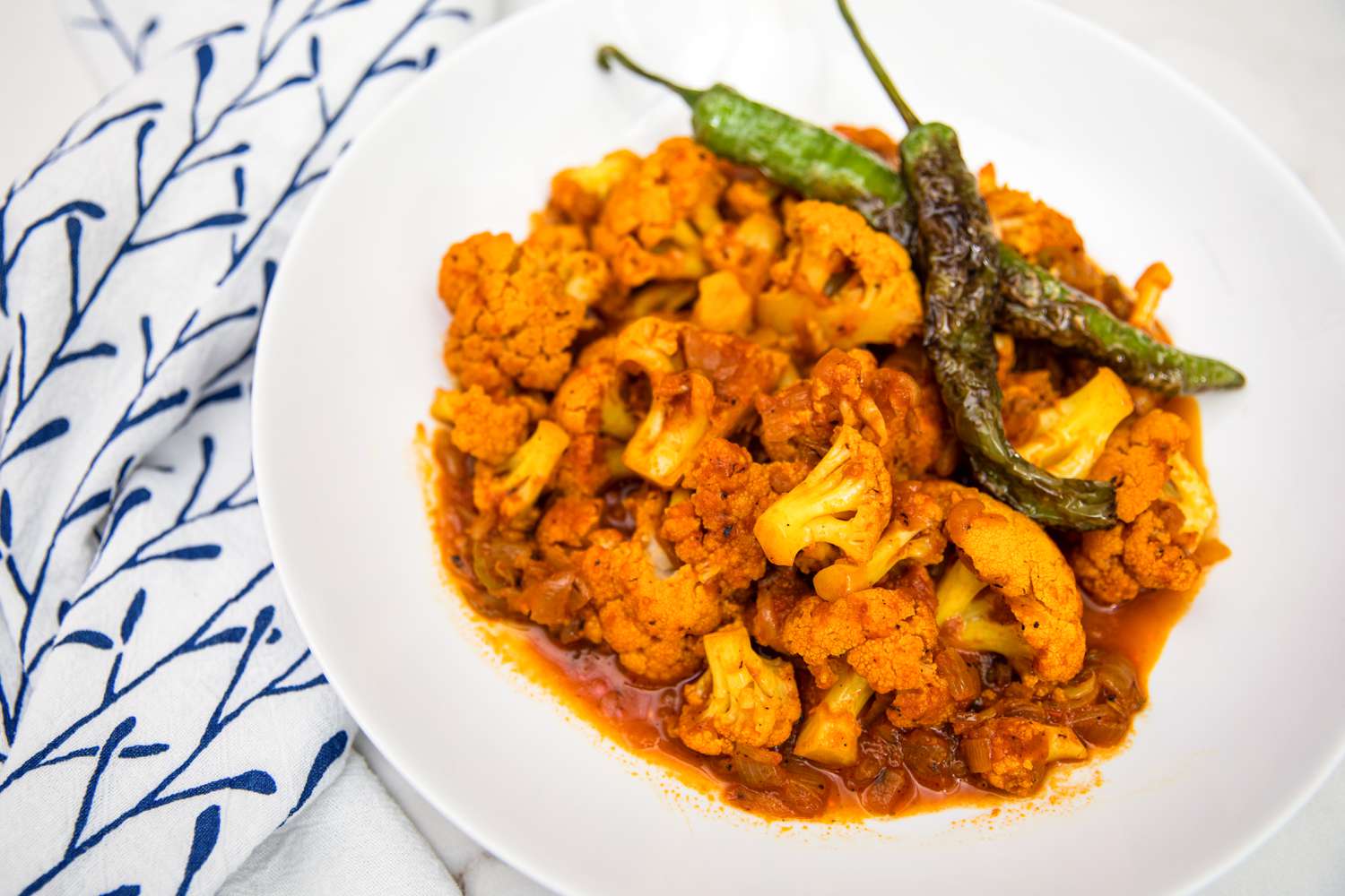 Gholpi (Afghan Stewed Cauliflower)