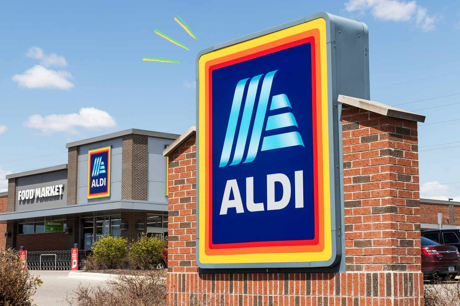 ALDI storefront