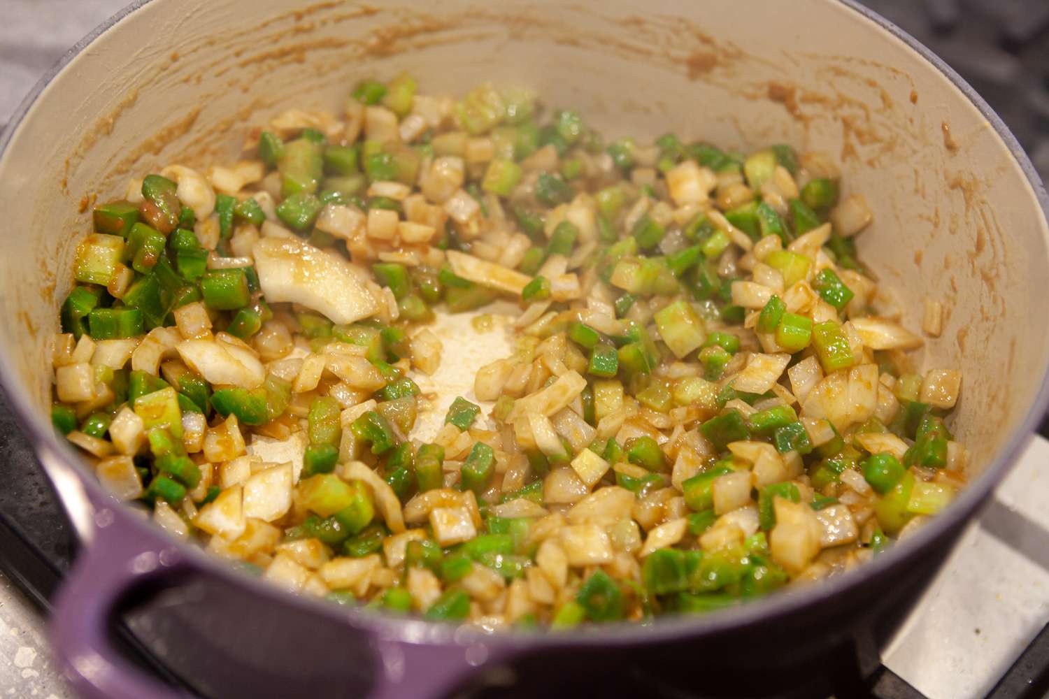 cooking vegetables for etouffe recipe