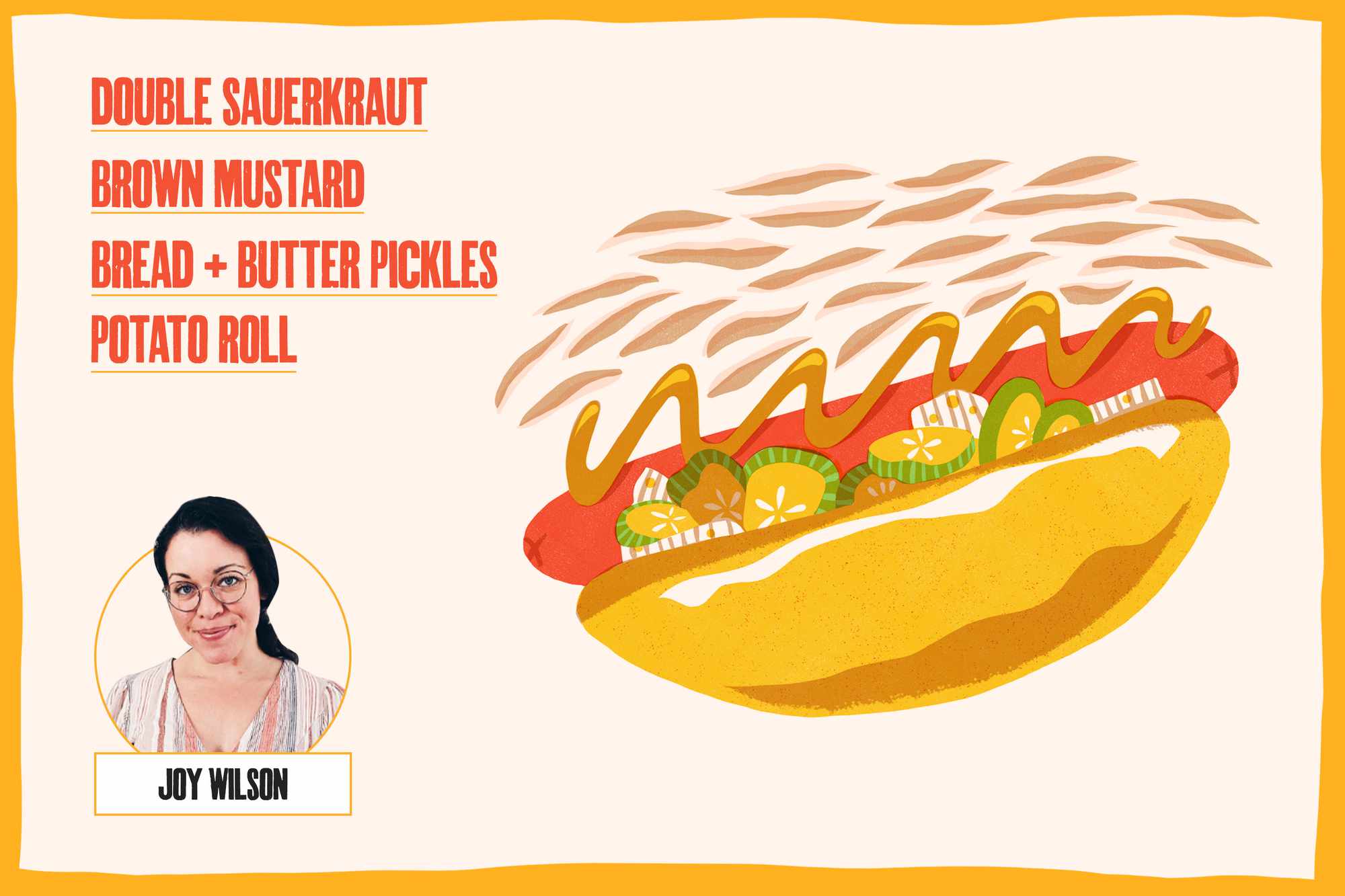 Joy Wilson Hot Dog