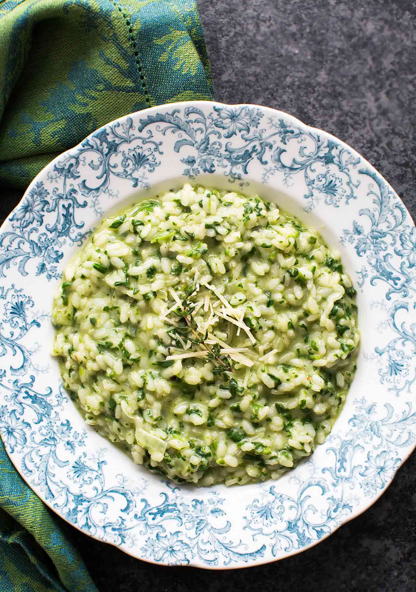 Spinach Risotto