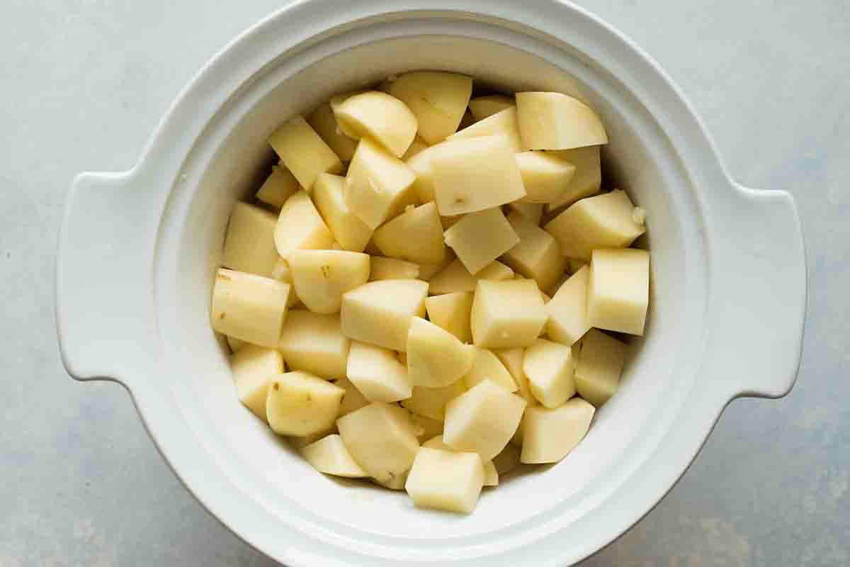 Slow Cooker Mashed Potatoes