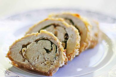 Stuffed Herb Chicken with Boursin