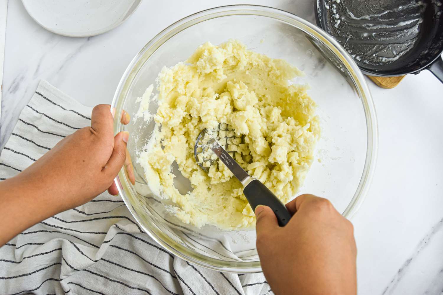 Potato Masher Used to Mash Potatoes